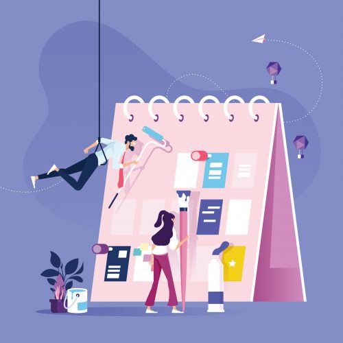 メンタルヘルス連携(産業医・人事)プログラム例 イメージ